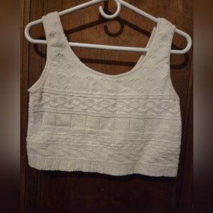 Knit Crop Top- Size Small/medium